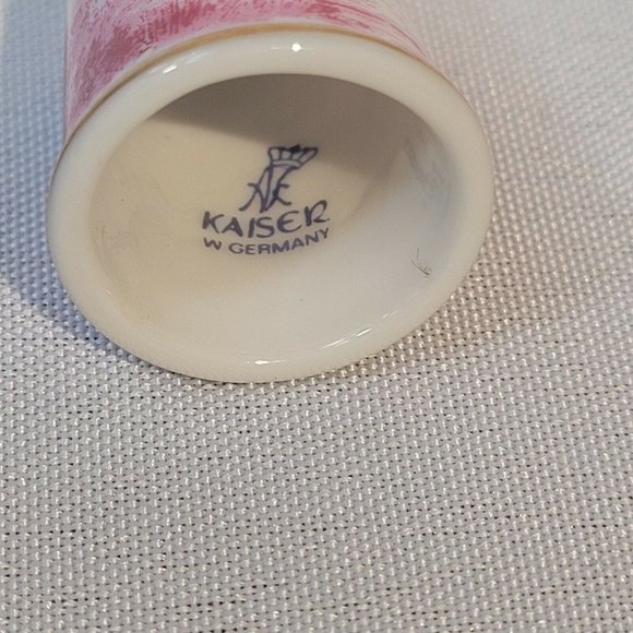 Vintage Porcelain Thimble by Kaiser West Germany Old Country Watermill - Picture 4 of 4